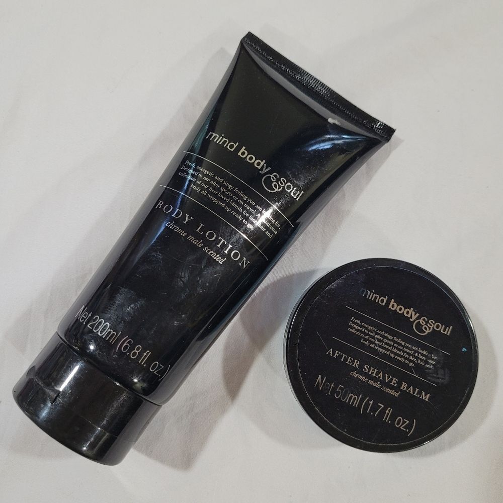 Mind Body Soul Mens Body Lotion & After Shave Balm